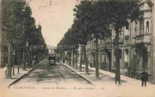 AK / Ansichtskarte CHARLEVILLE -MEZIERES 08 Ardennes Avenue de Mézières Tram