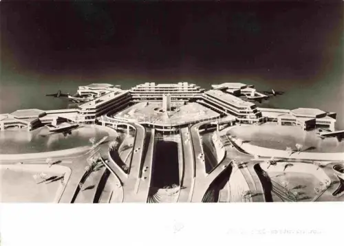 AK / Ansichtskarte Flughafen Airport Aeroporto Koeln/Bonn Modelaufnahme  