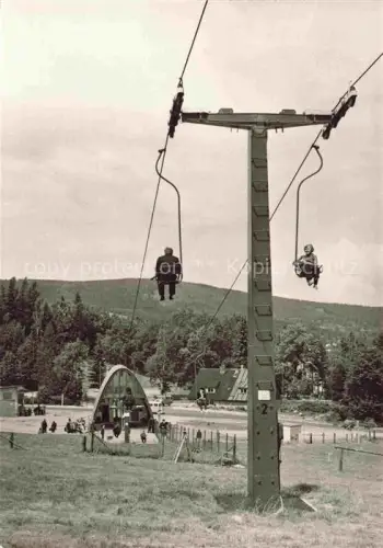 AK / Ansichtskarte Sessellift Chairlift Telesiege Szklarska Poreba 