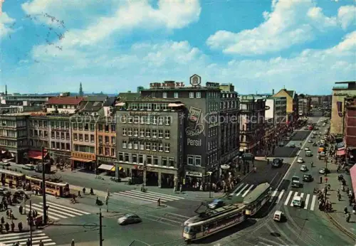 AK / Ansichtskarte STRAssENBAHN Tramway-- Hannover Am Kroepcke