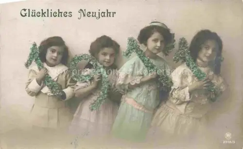 AK / Ansichtskarte Foto RPH Nr. 2518/3 Kinder Jahres Zahl 1911 Neujahr 