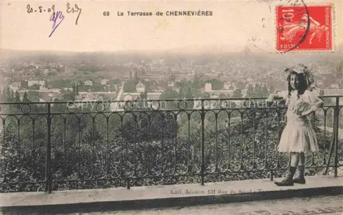 AK / Ansichtskarte Chennevieres-sur-Marne 94 Val-de-Marne La Terrasse vue panoramique