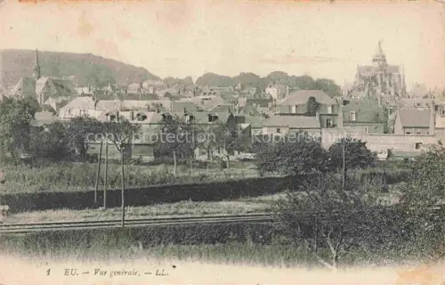 AK / Ansichtskarte Eu DIEPPE 76 Seine-Maritime Vue générale