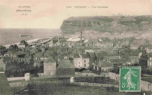 AK / Ansichtskarte FECAMP Le Havre 76 Seine-Maritime Vue générale