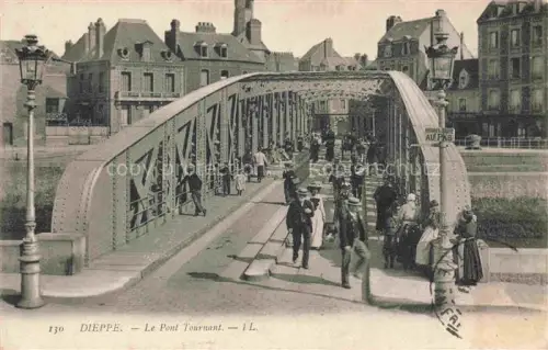AK / Ansichtskarte DIEPPE 76 Seine-Maritime Le pont tournant