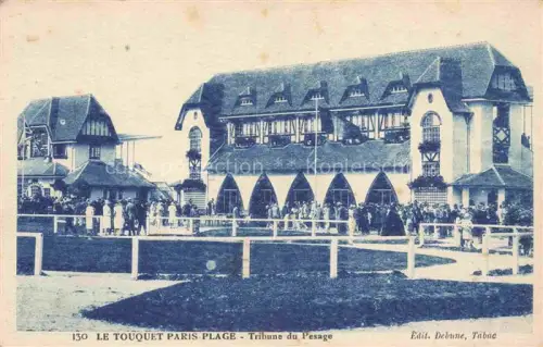 AK / Ansichtskarte LE TOUQUET-PARIS-PLAGE 62 Pas-de-Calais Tribune du Pesage