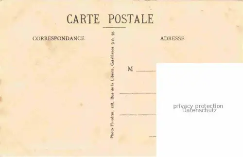 AK / Ansichtskarte CASABLANCA Maroc Vur sur le port