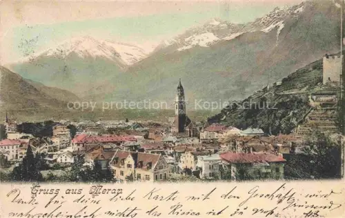 AK / Ansichtskarte Meran MERANO IT Panorama