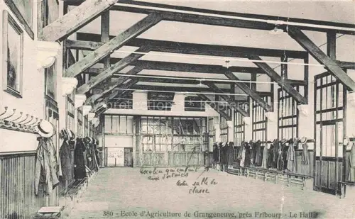AK / Ansichtskarte FRIBOURG  FR Ecole d'Agriculture de Grangeneuve Le Halle