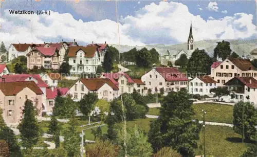 AK / Ansichtskarte WETZIKON  Pfaeffikersee ZH Ortsansicht