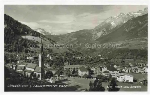 AK / Ansichtskarte Landeck  Tirol AT mit Parseierspitze