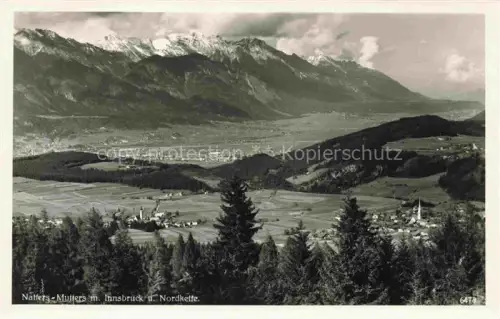 AK / Ansichtskarte Natters Tirol AT mit Mutters Innsbruck und Nordkette
