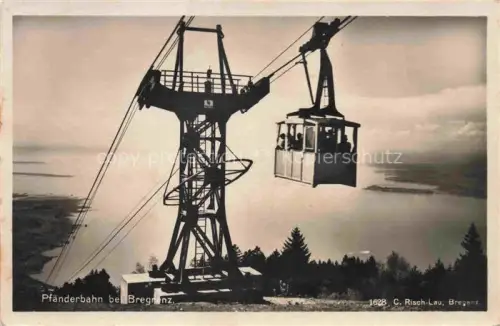 AK / Ansichtskarte BREGENZ Vorarlberg Bodensee Pfaenderbahn