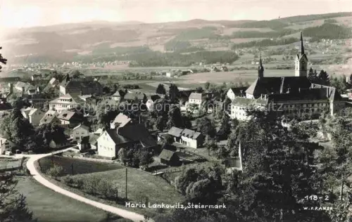 AK / Ansichtskarte Maria-Lankowitz Steiermark AT Panorama Wallfahrtskirche