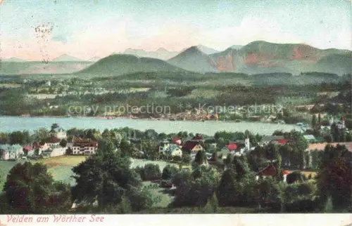 AK / Ansichtskarte Velden  Woerthersee AT Panorama