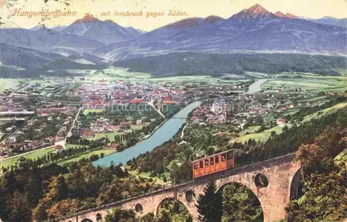 AK / Ansichtskarte INNSBRUCK Tirol AT Panorama mit Hungerburgbahn