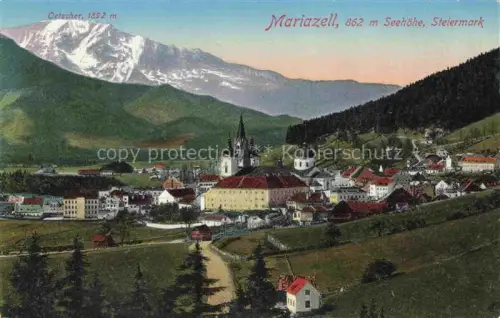 AK / Ansichtskarte Mariazell  Steiermark AT Wallfahrtskirche Oetscher