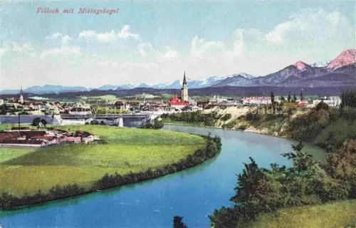 AK / Ansichtskarte VILLACH Kaernten AT mit Mittagskogel