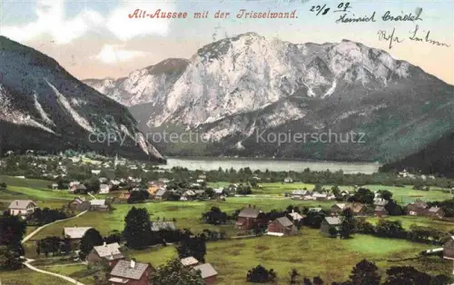 AK / Ansichtskarte Alt-Aussee Altaussee Steiermark AT mit der Trisselwand