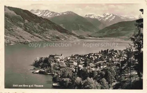 AK / Ansichtskarte Zell See AT mit den Tauern