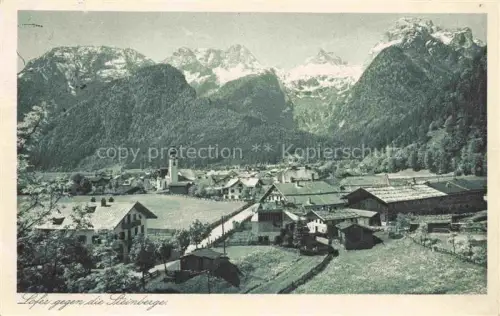 AK / Ansichtskarte Loferer Steinberge Pinzgau-Pongau AT Panorama
