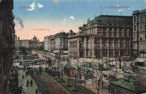 AK / Ansichtskarte WIEN AT Kaerntnerring KK Hofoperntheater