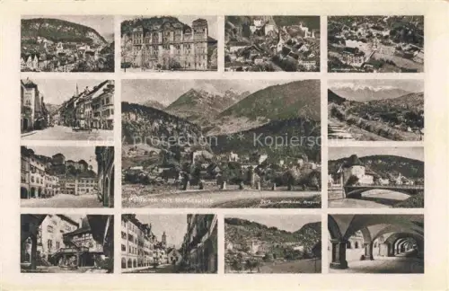 AK / Ansichtskarte Feldkirch  Vorarlberg AT Teilansichten Gurtisspitze