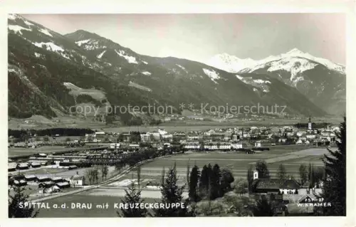 AK / Ansichtskarte Spittal  Drau Kaernten AT mit Kreuzeckgruppe