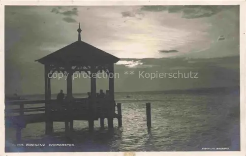 AK / Ansichtskarte BREGENZ Vorarlberg Bodensee Fischersteg