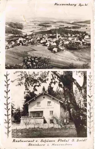 AK / Ansichtskarte Steinberg Hauzenberg Passau Bayern Panorama Restaurant zum Schoenen Platzl