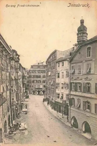 AK / Ansichtskarte INNSBRUCK Tirol AT Herzog Friedrichstrasse