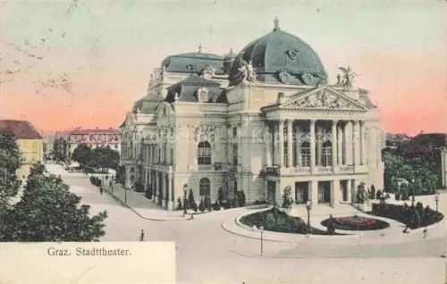 AK / Ansichtskarte GRAZ  Steiermark AT Stadttheater