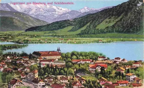 AK / Ansichtskarte Tegernsee Bayern mit Blauberg und Schildenstein