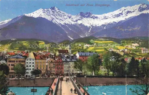 AK / Ansichtskarte INNSBRUCK Tirol AT mit Frau Hittgebirge