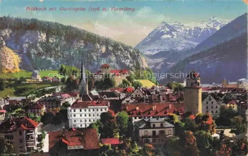 AK / Ansichtskarte Feldkirch  Vorarlberg AT mit Gurtisspitze