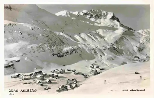 AK / Ansichtskarte Zuers Arlberg Winterpanorama