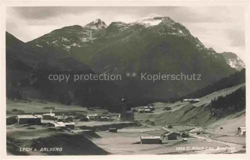 AK / Ansichtskarte LECH  Arlberg Vorarlberg AT Panorama
