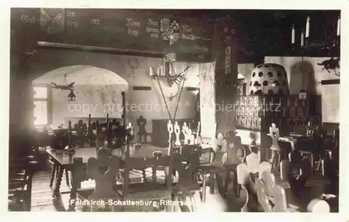 AK / Ansichtskarte Feldkirch  Vorarlberg AT Schattenburg Rittersaal