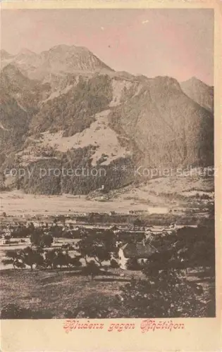 AK / Ansichtskarte Bludenz Vorarlberg AT im Rhaetikon