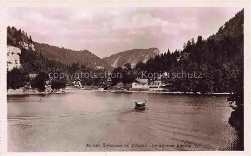 AK / Ansichtskarte Les Bassins du Doubs Villers-le-Lac 25 Doubs Le dernier bassin