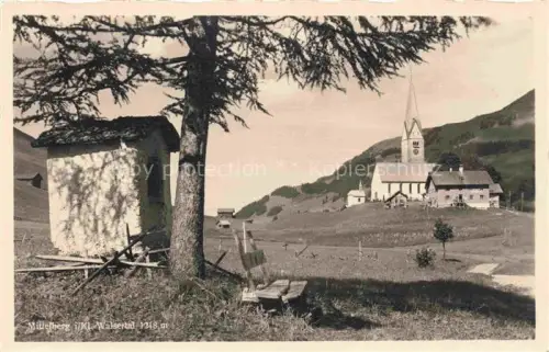 AK / Ansichtskarte MITTELBERG  Kleinwalsertal AT Kirche