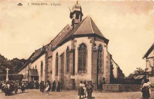 AK / Ansichtskarte Trois-Epics Drei-aehren 68 Haut-Rhin Eglise