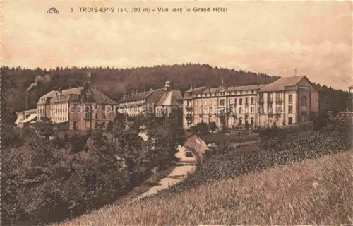 AK / Ansichtskarte Trois-Epis Drei-aehren 68 Haut-Rhin Vue vers le Grand Hotel