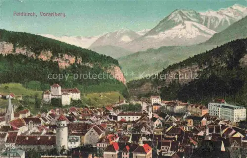 AK / Ansichtskarte Feldkirch  Vorarlberg AT Panorama