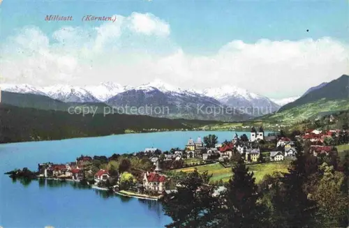 AK / Ansichtskarte Millstatt Millstaettersee Kaernten AT Panorama
