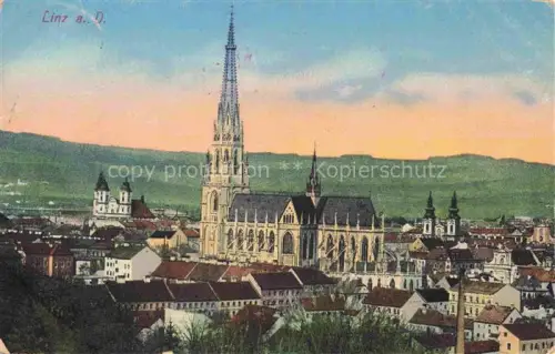 AK / Ansichtskarte LINZ DONAU AT Kirche
