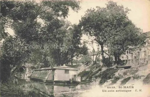 AK / Ansichtskarte ST-MAUR-DES-FOssES St-Maur-les-Fosses 94 Val-de-Marne Un coin artistique