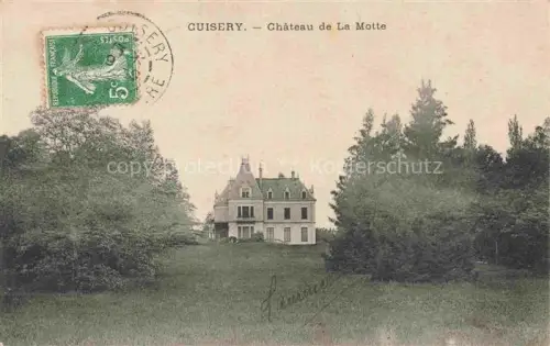 AK / Ansichtskarte Cuisery LOUHANS 71 Saone-et-Loire Château de La Motte