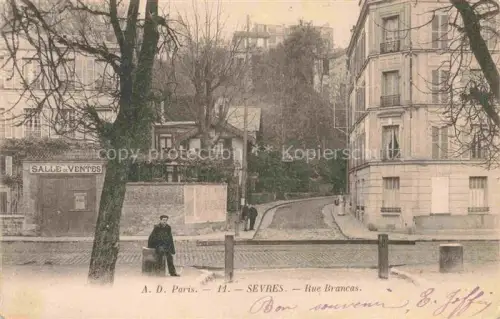 AK / Ansichtskarte Sevres Boulogne-Billancourt 92 Hauts-de-Seine Rue Brancas