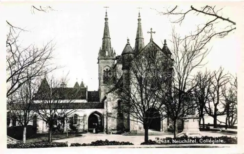 AK / Ansichtskarte Neuchatel NE Collegiale